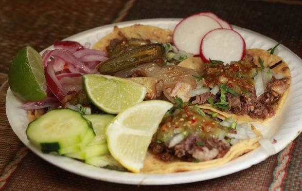 A taqueria hidden in an Oakland garage specializes in a rarity: beefy tacos al vapor