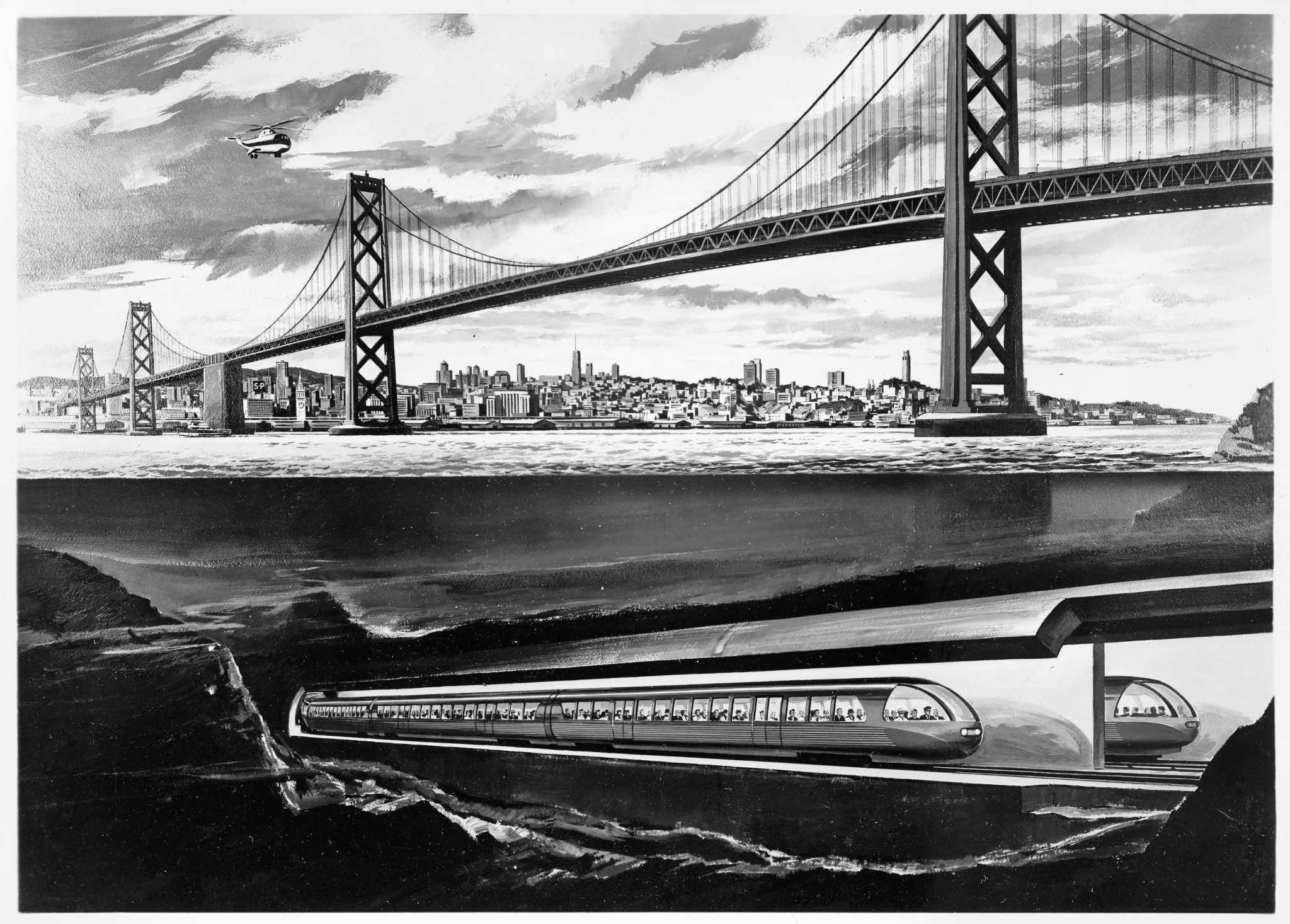 When science fiction became reality at the bottom of the bay: Incredible Transbay Tube construction photos