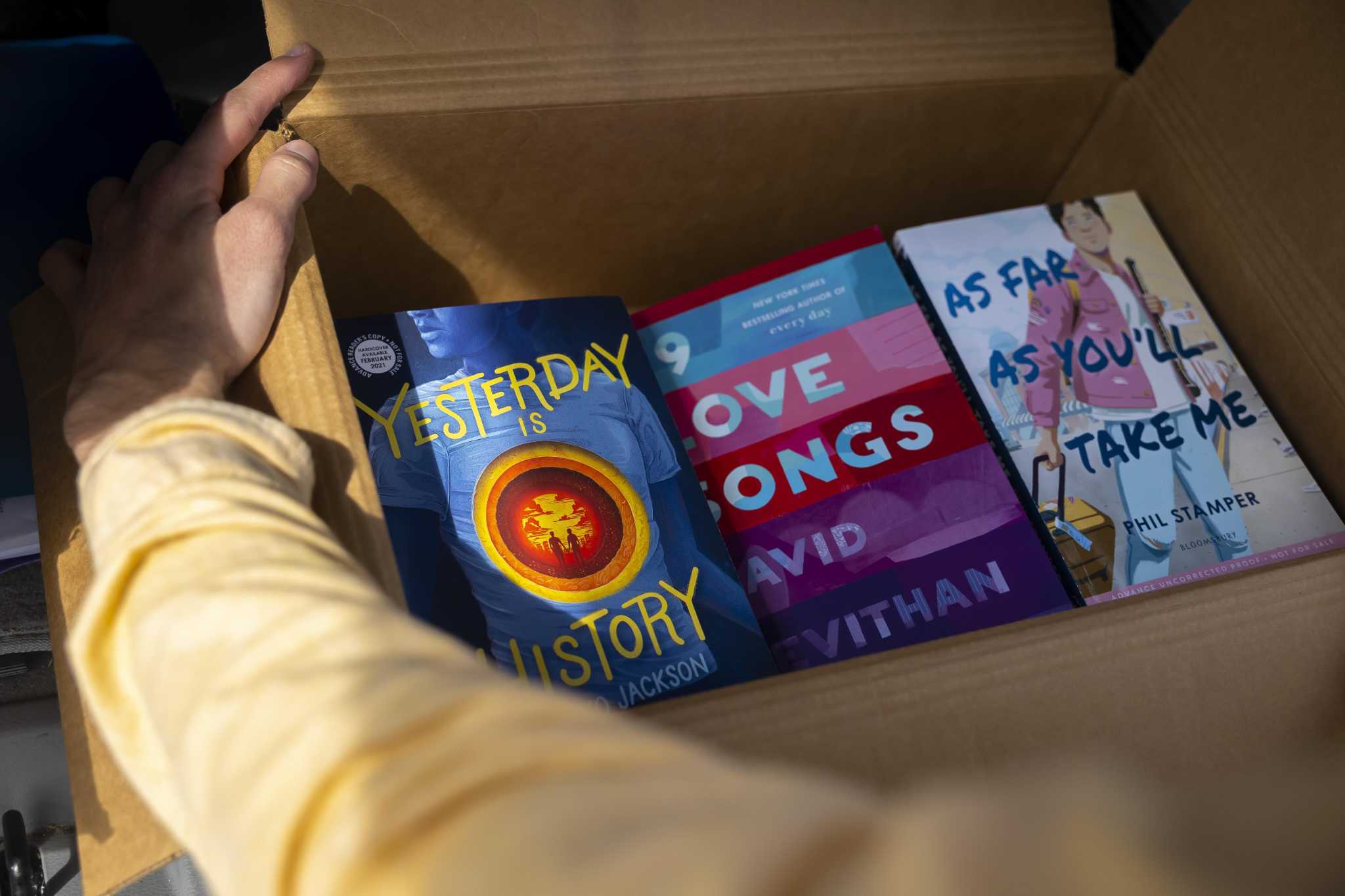Texas school districts that banned, challenged the most books