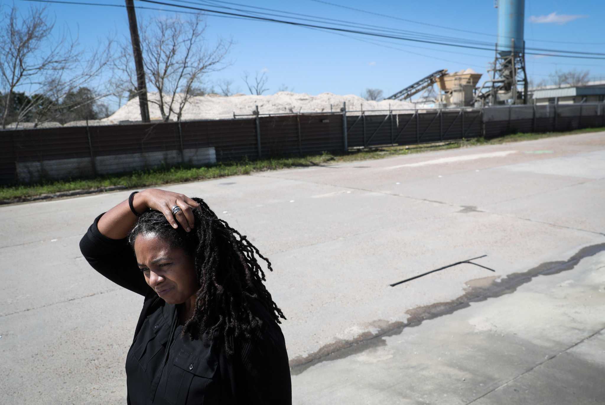Houston's concrete plants are mostly in communities of color