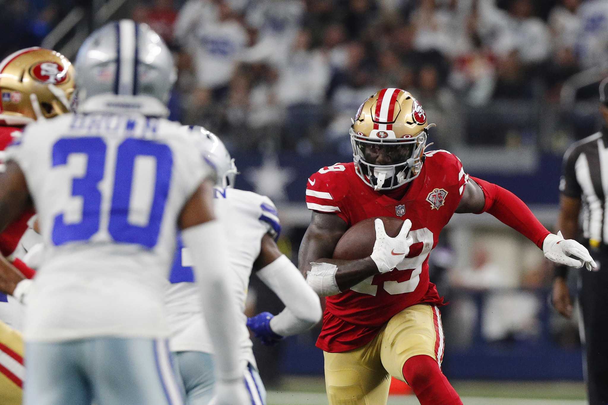 Report: Seeking new deal, 49ers’ Deebo Samuel plans to skip offseason program