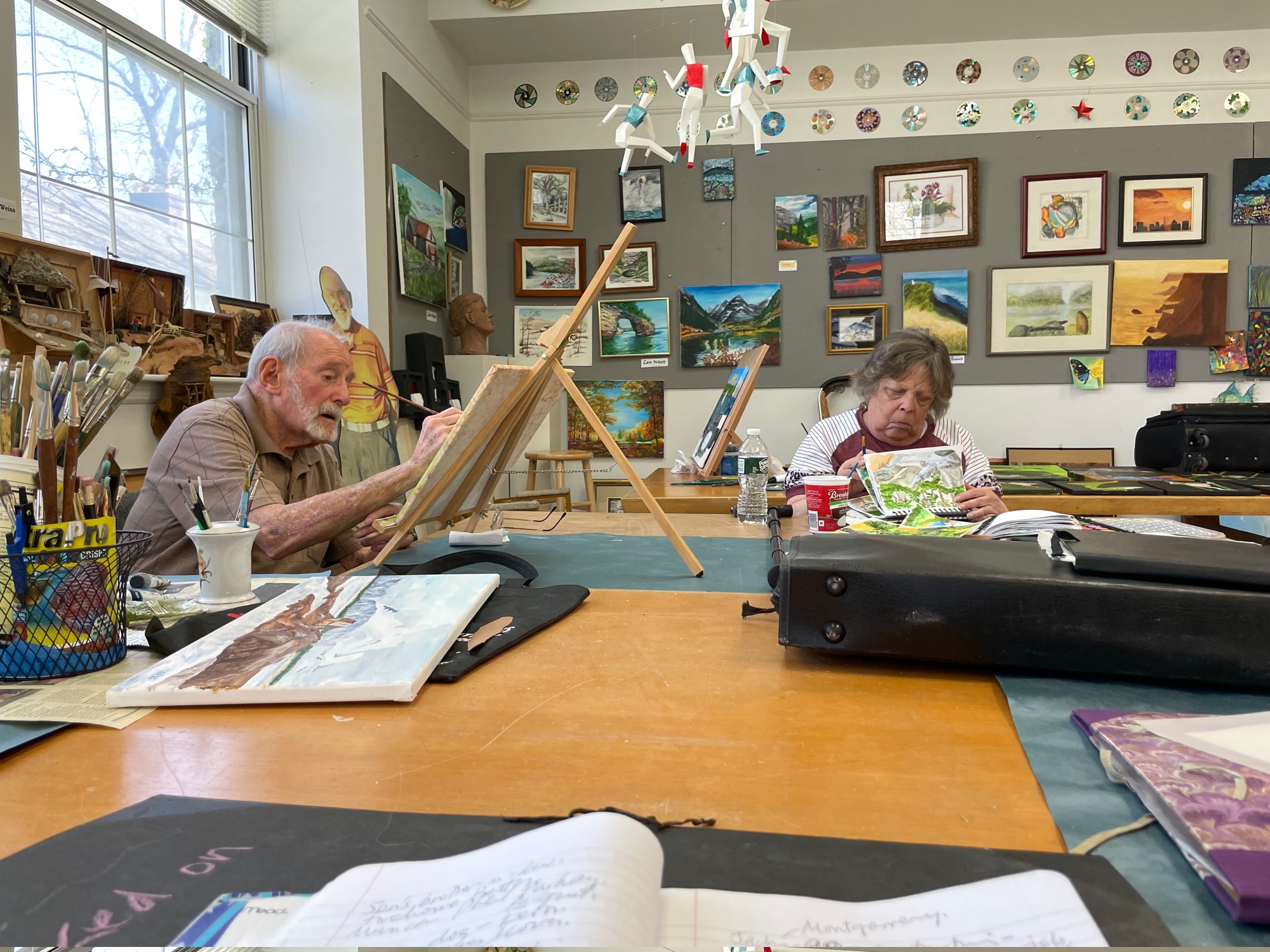 Finding a fountain of youth through art