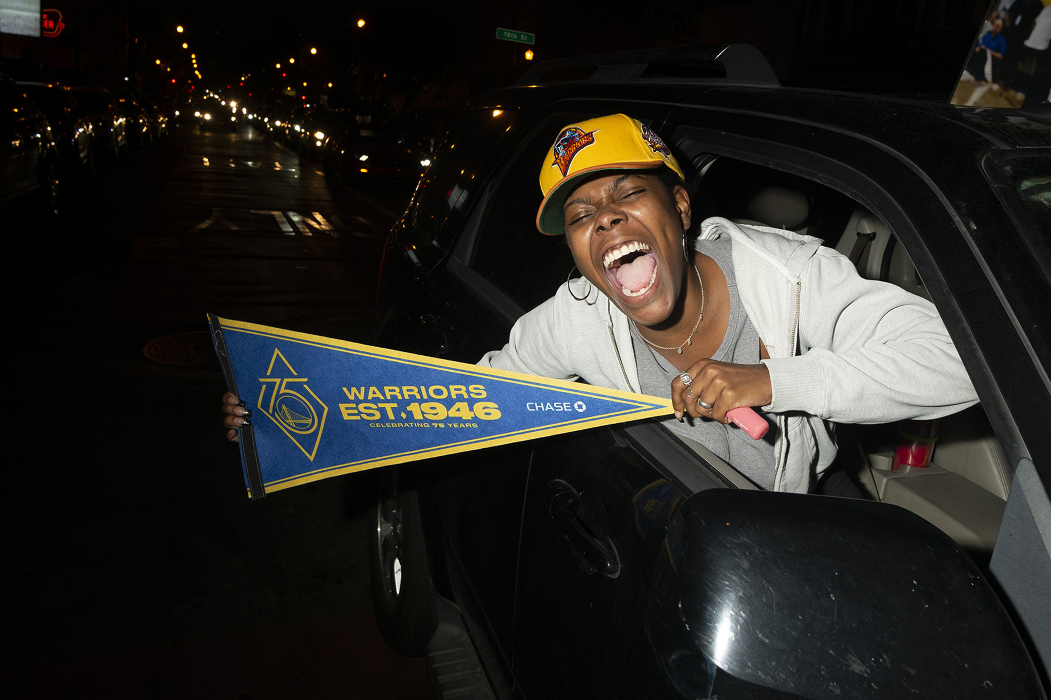 What it was like in the Mission, at Chase as Warriors clinched