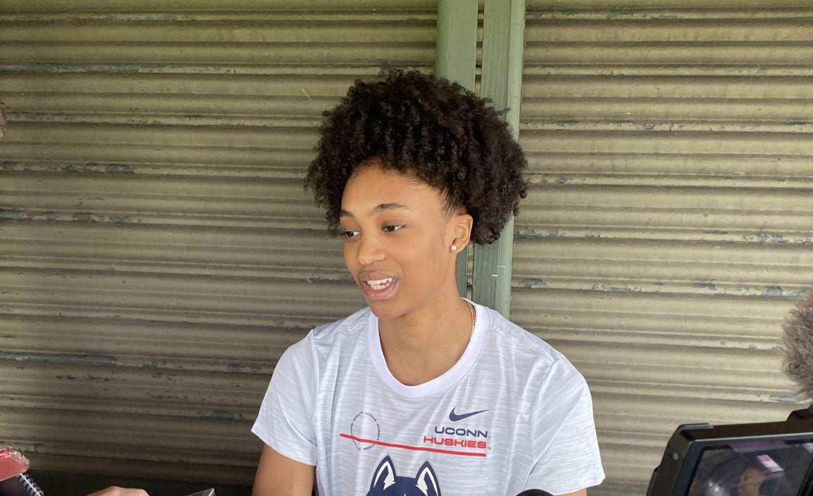 What UConn’s Aubrey Griffin learned from missing season