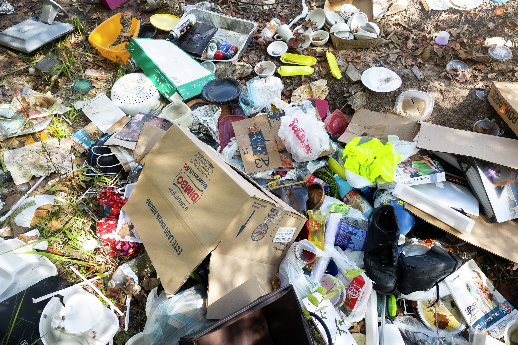 Houston is drowning in trash, forcing some to deal with it themselves
