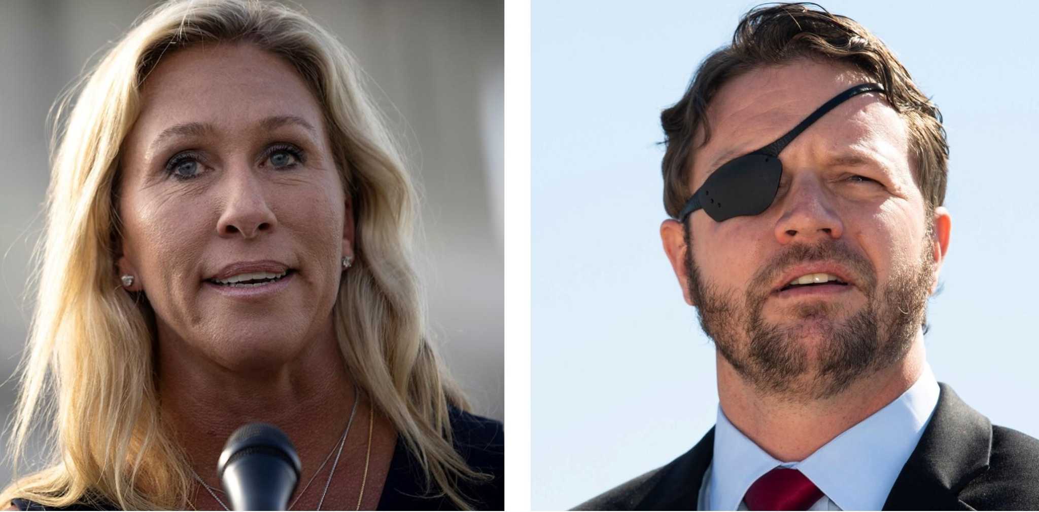 Dueling GOP summits feature Dan Crenshaw, Marjorie Taylor Greene