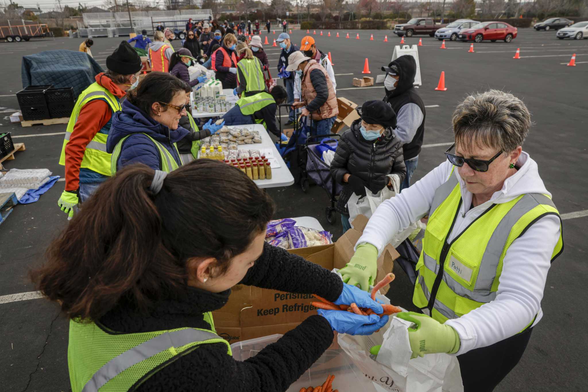 ‘It’s a matter of survival’: Bay Area food banks see demand rise back to peak pandemic levels