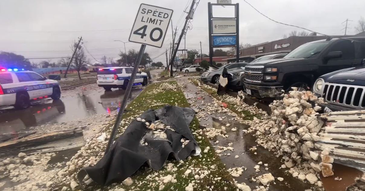 Tornado wreaks significant damage across southeast Houston