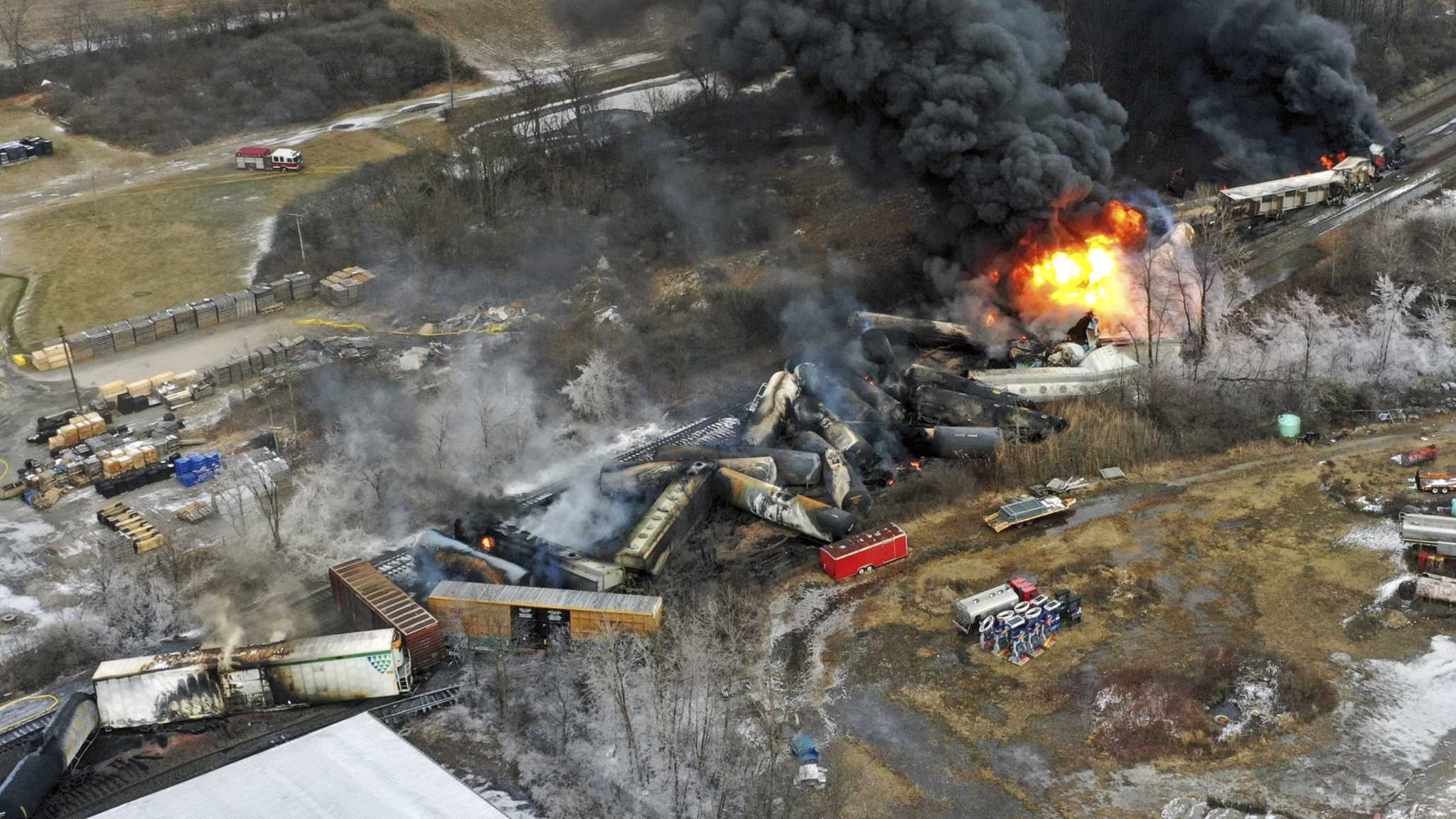 East Palestine Ohio train derailment waste to be disposed in Deer Park