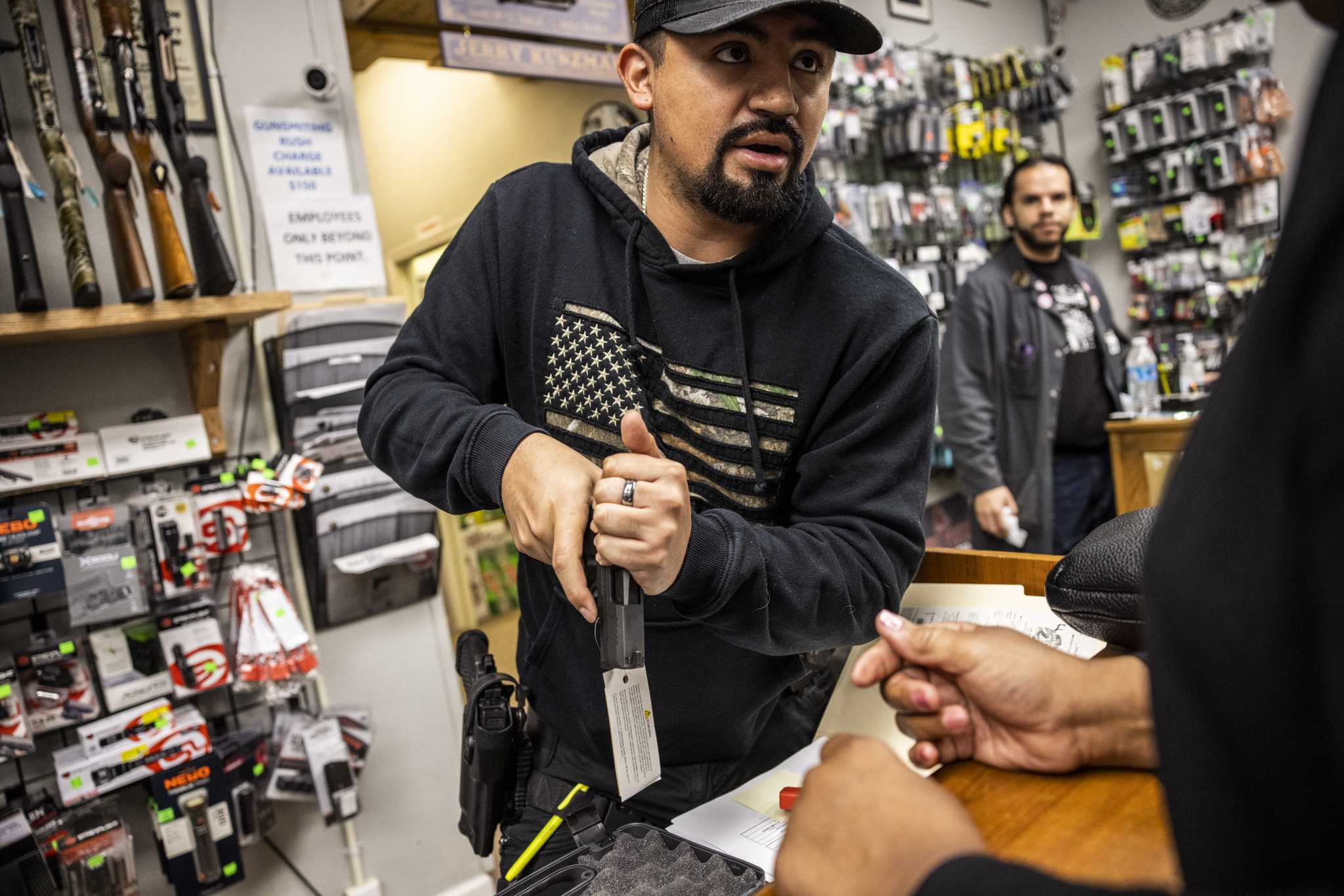 Why gun sales are booming in this California county