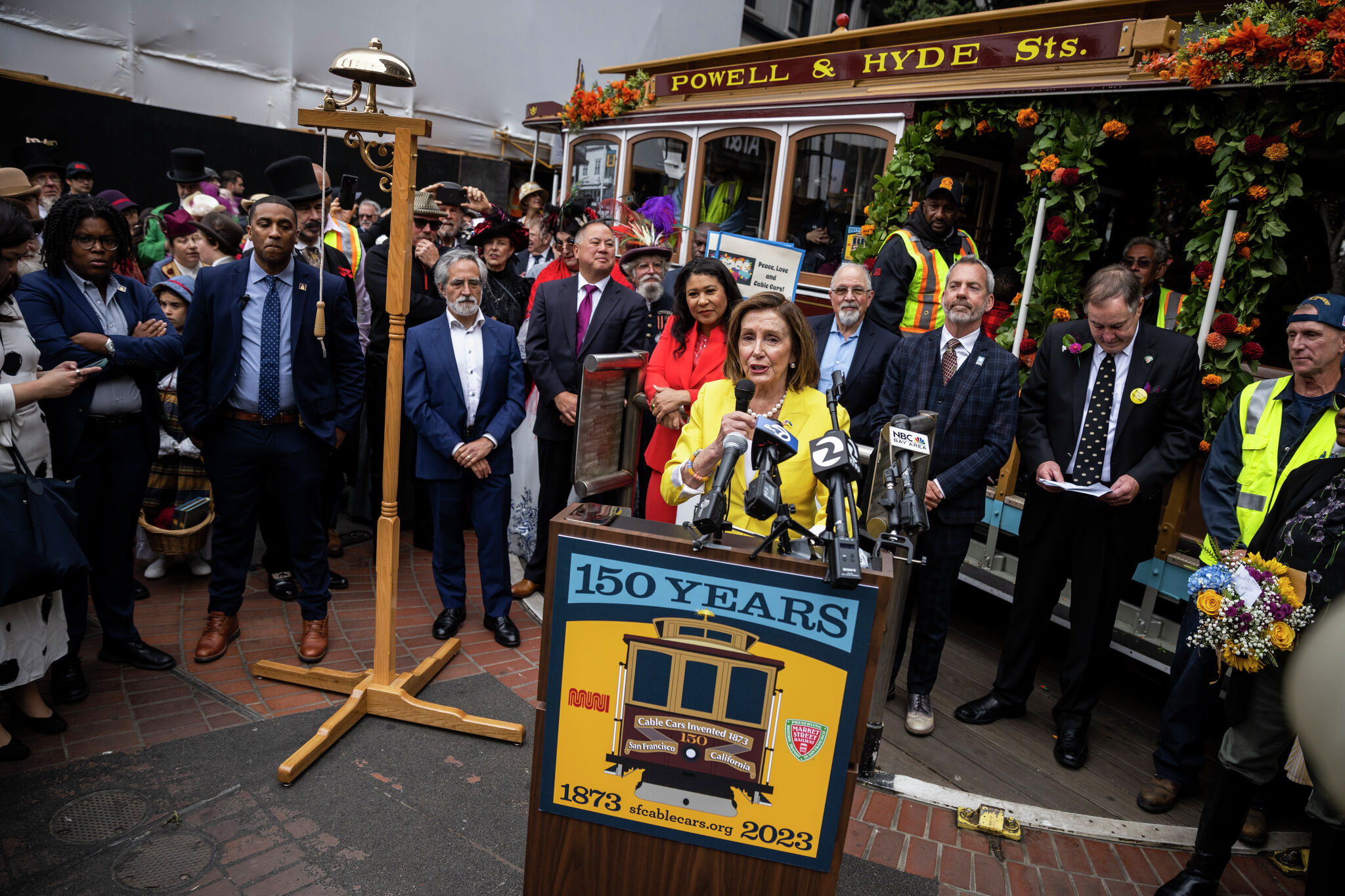 Senator Dianne Feinstein a no-show at S.F. cable car event