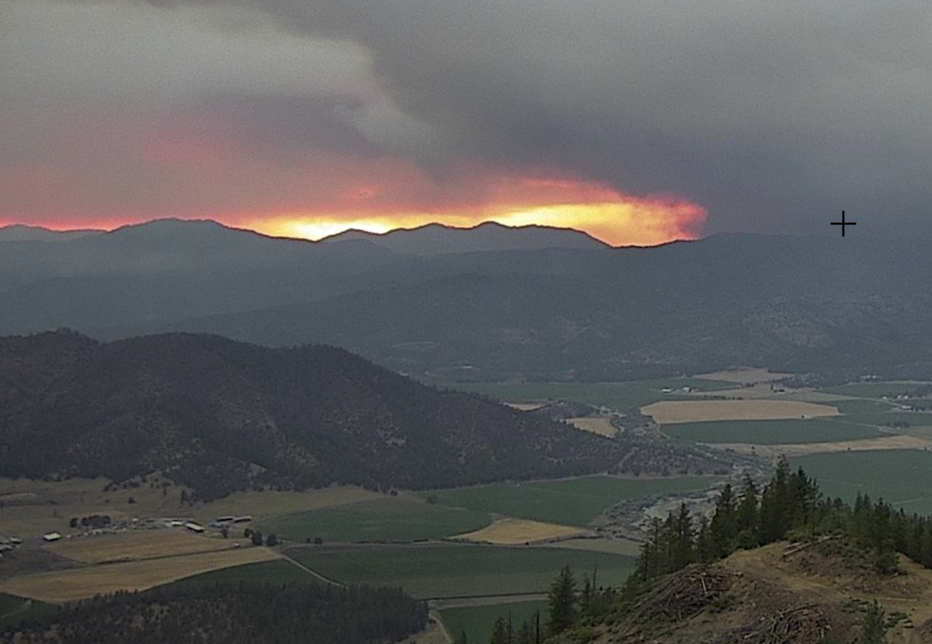 California wildfires: Red-flag warning issued and new fires grow