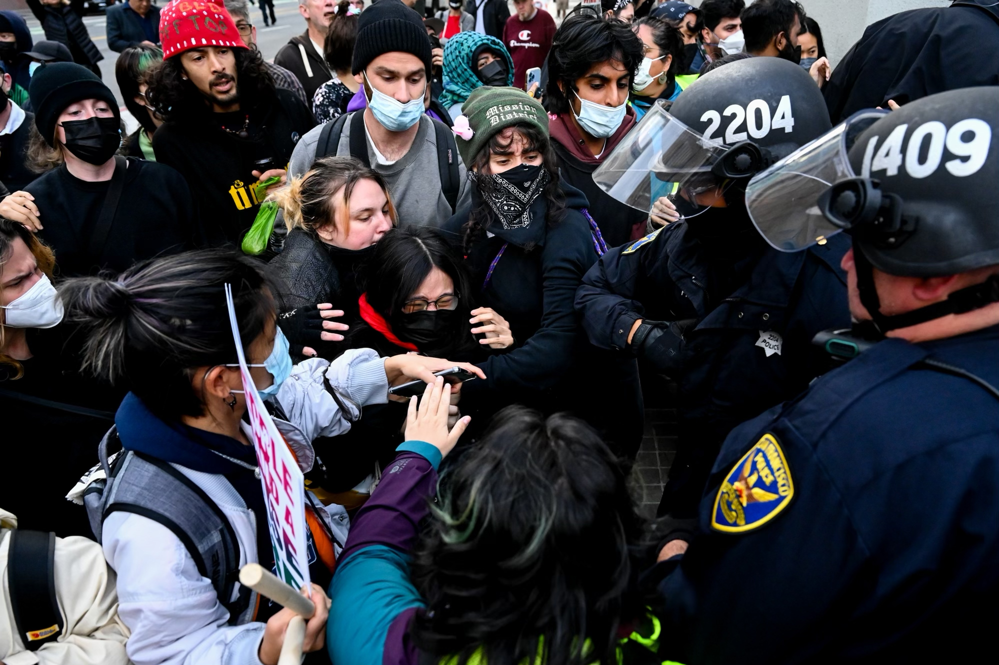 APEC in SF: Tensions heat up as protestors confront police
