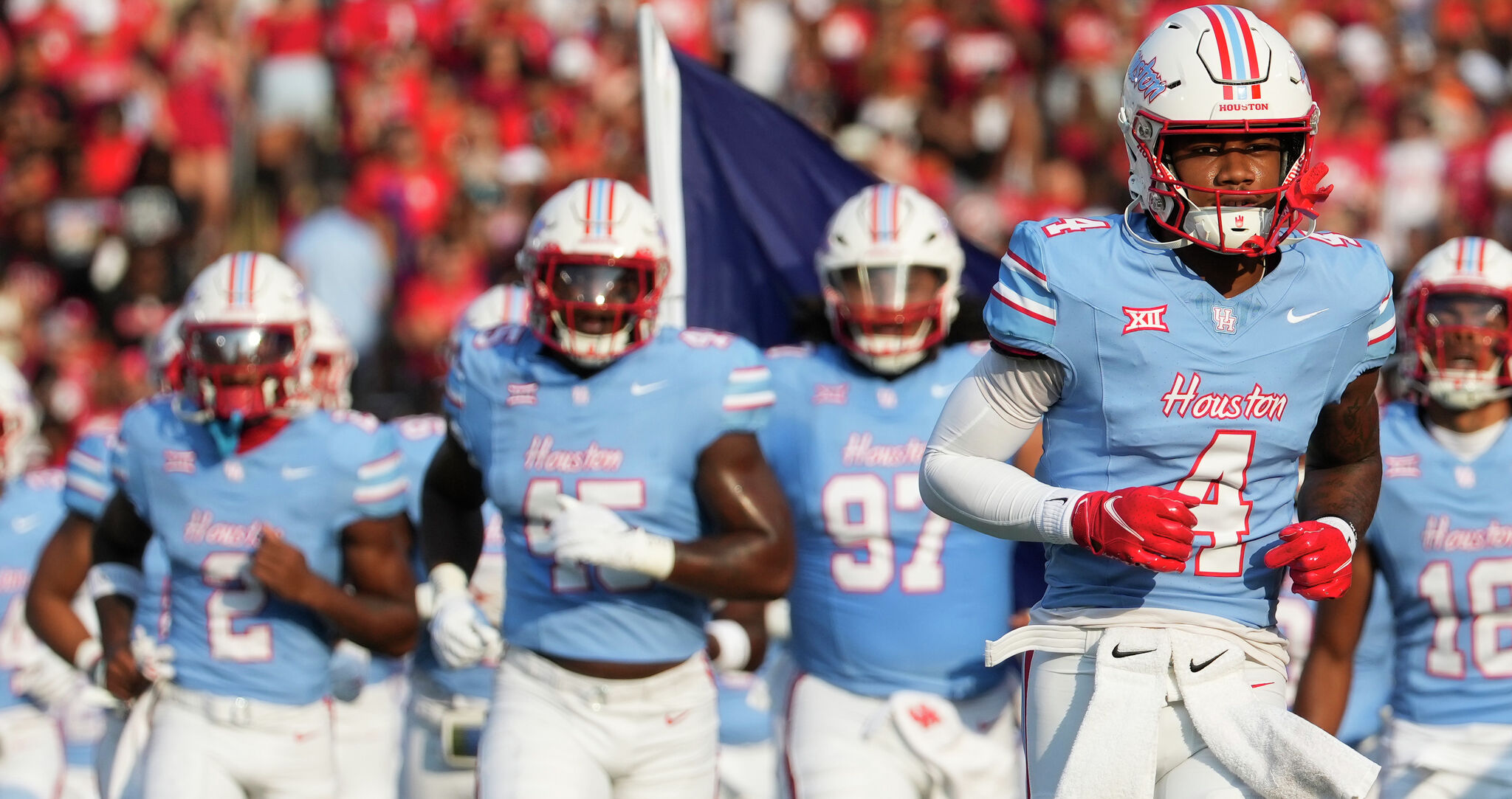 University of Houston uniforms: Different than 'Luv Ya Blue'