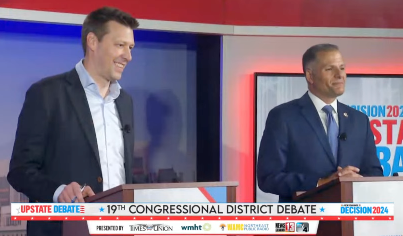 Live: Watch the Molinaro, Riley debate