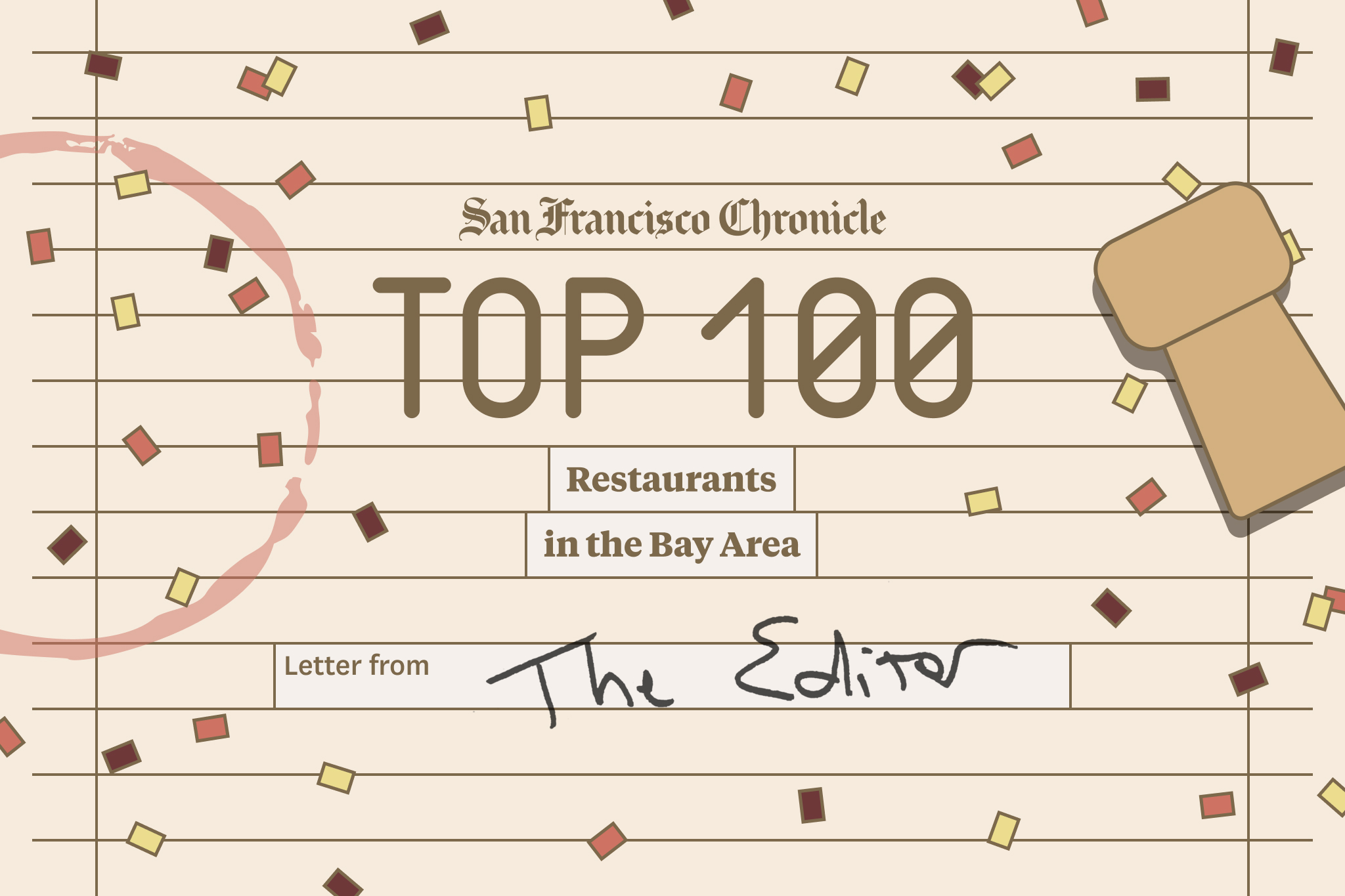 Editor’s Letter: We’re throwing a party for Bay Area restaurants
