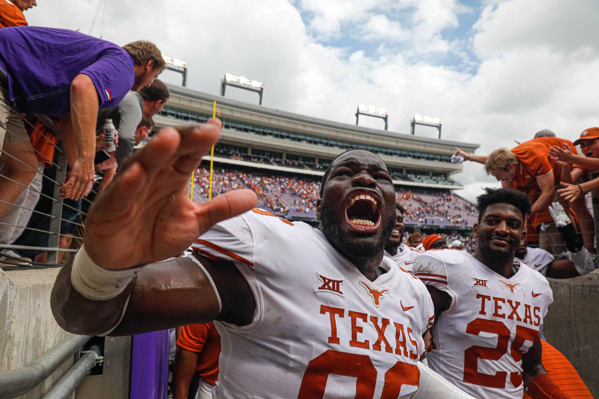 Texas football player Moro Ojomo's NFL draft journey has been 'unique'
