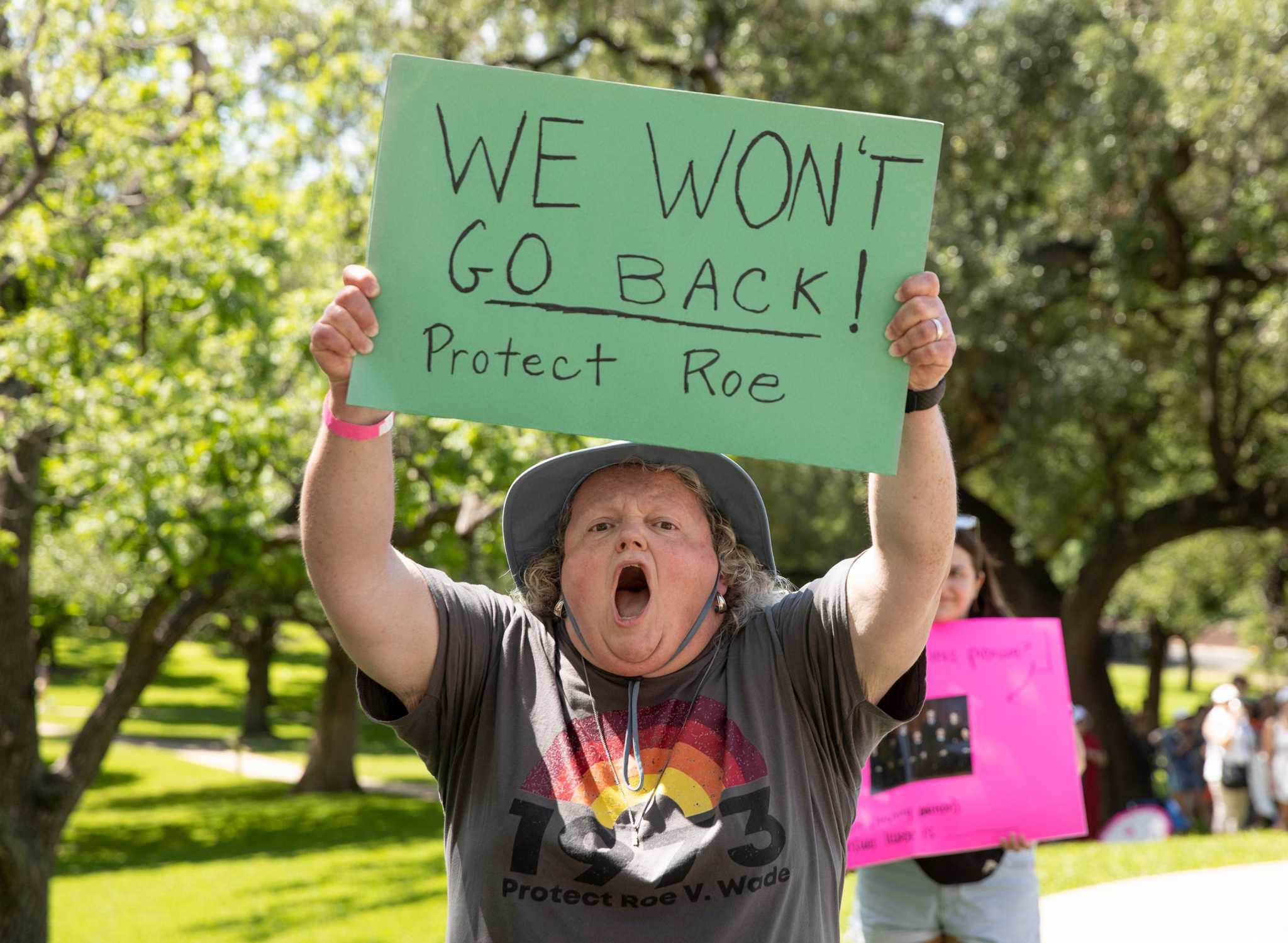 Thousands in Austin rally for abortion rights amid Roe v Wade ruling