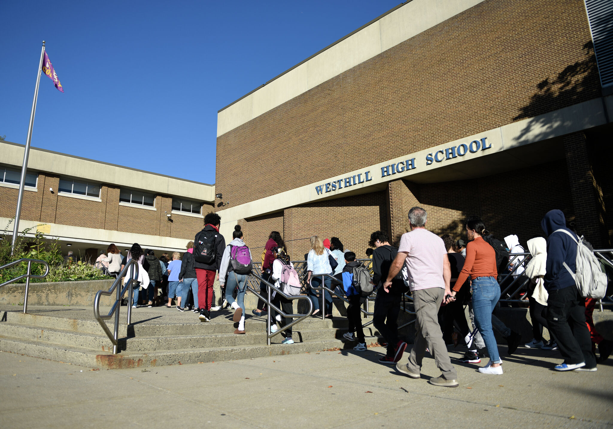 Stamford high school students plan walkouts to support principals