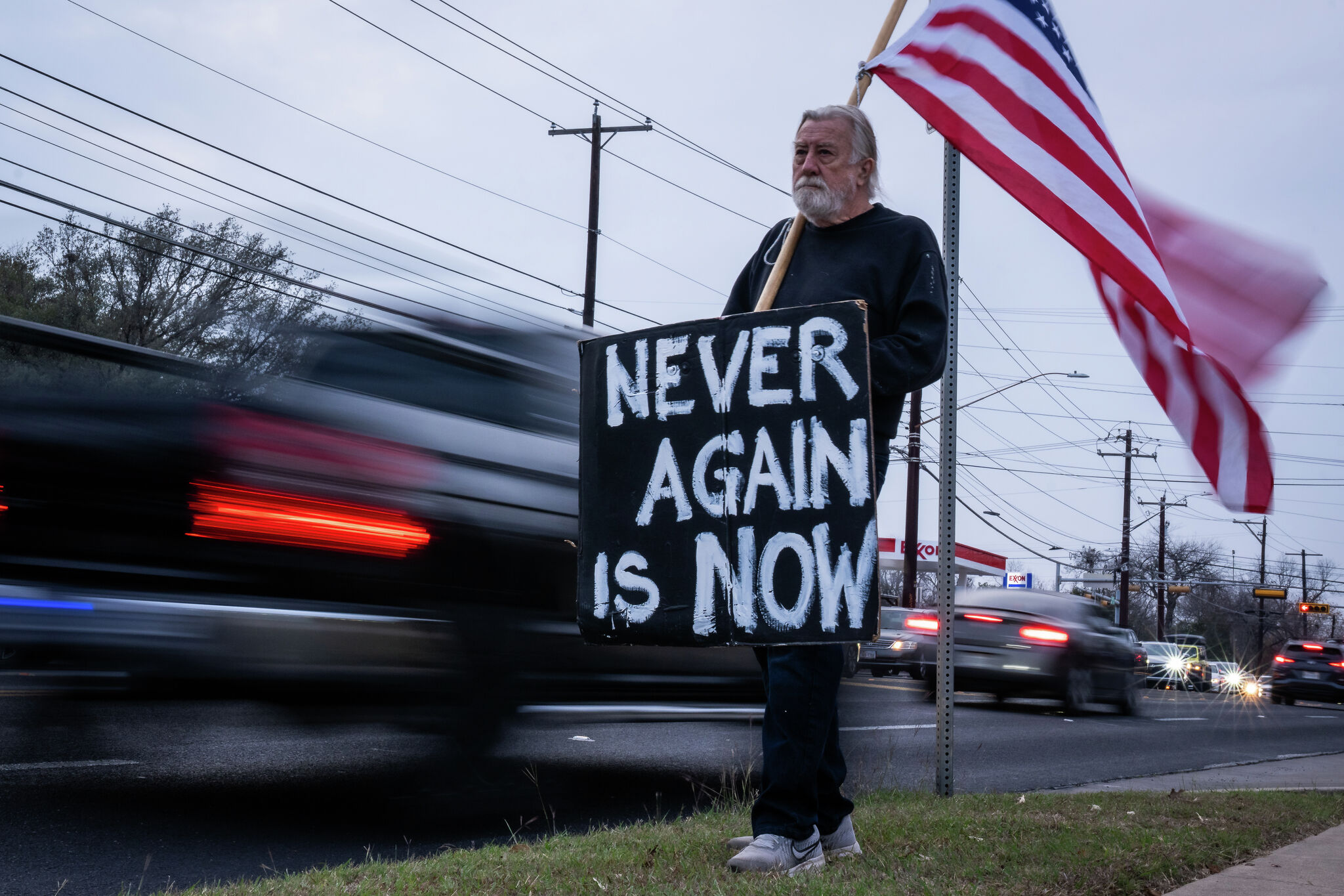 Recap: Austin-area protests after ICE shooting in Minneapolis