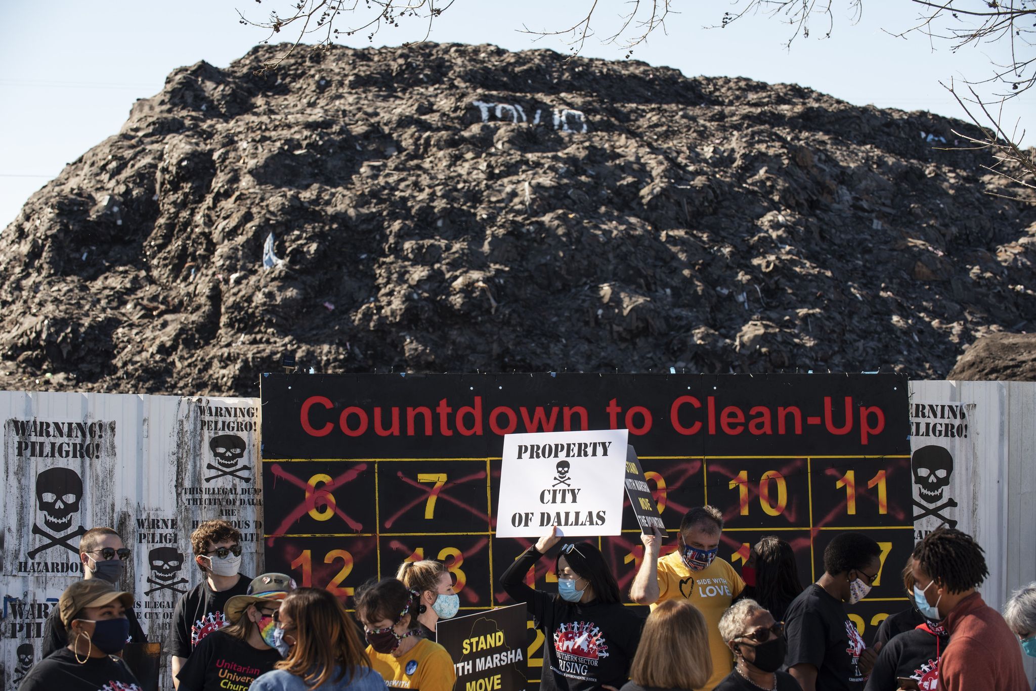 Dallas is taking over the former Shingle Mountain site. Will a park blossom out of the waste?