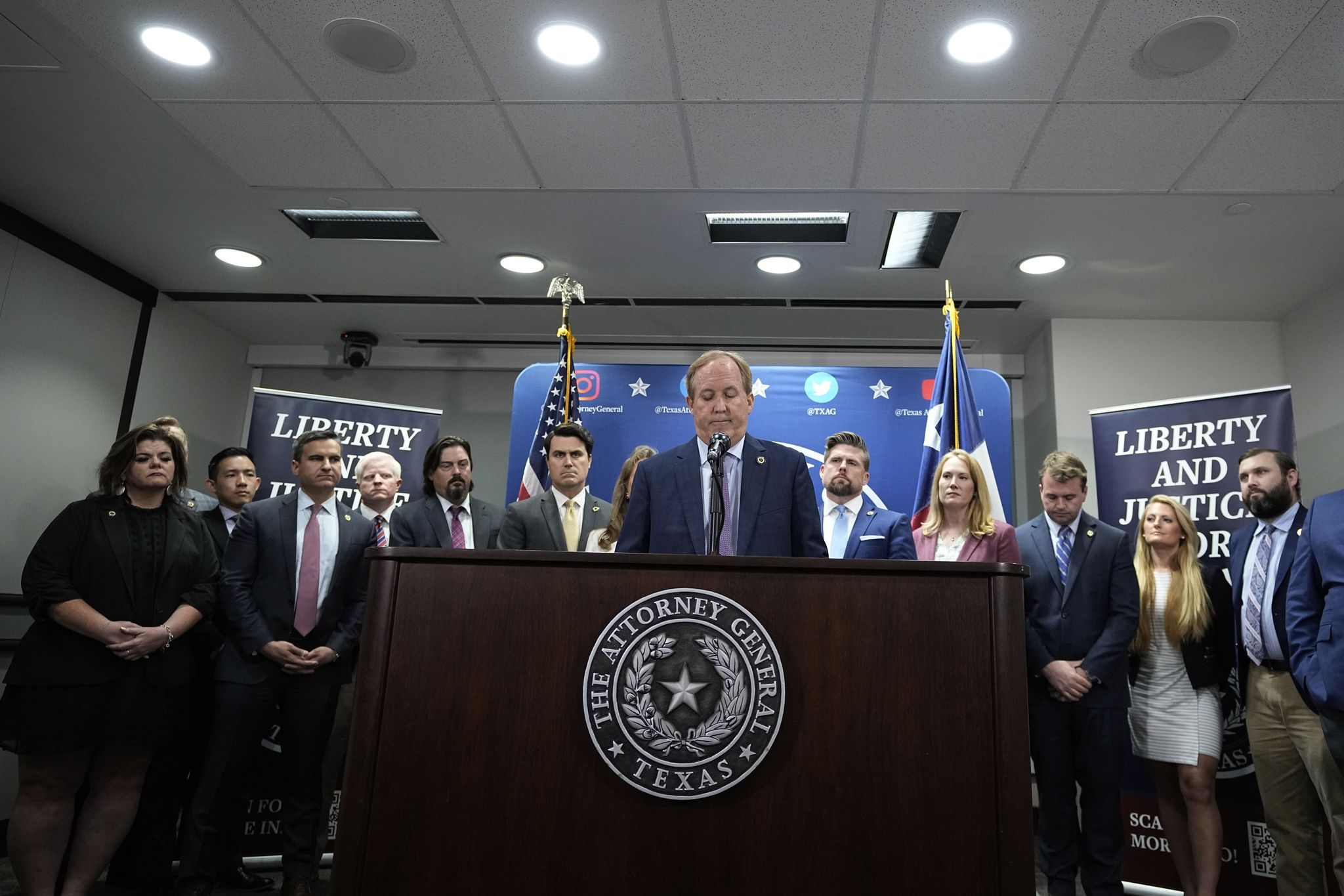 Ethics rules waived for Texas AG lawyers defending boss, Ken Paxton, in impeachment trial