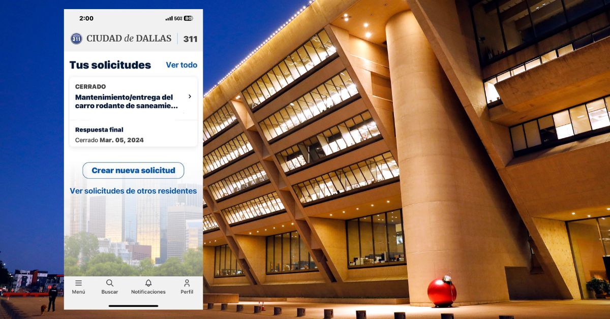 Dallas lanza oficialmente nueva aplicación 311, en español