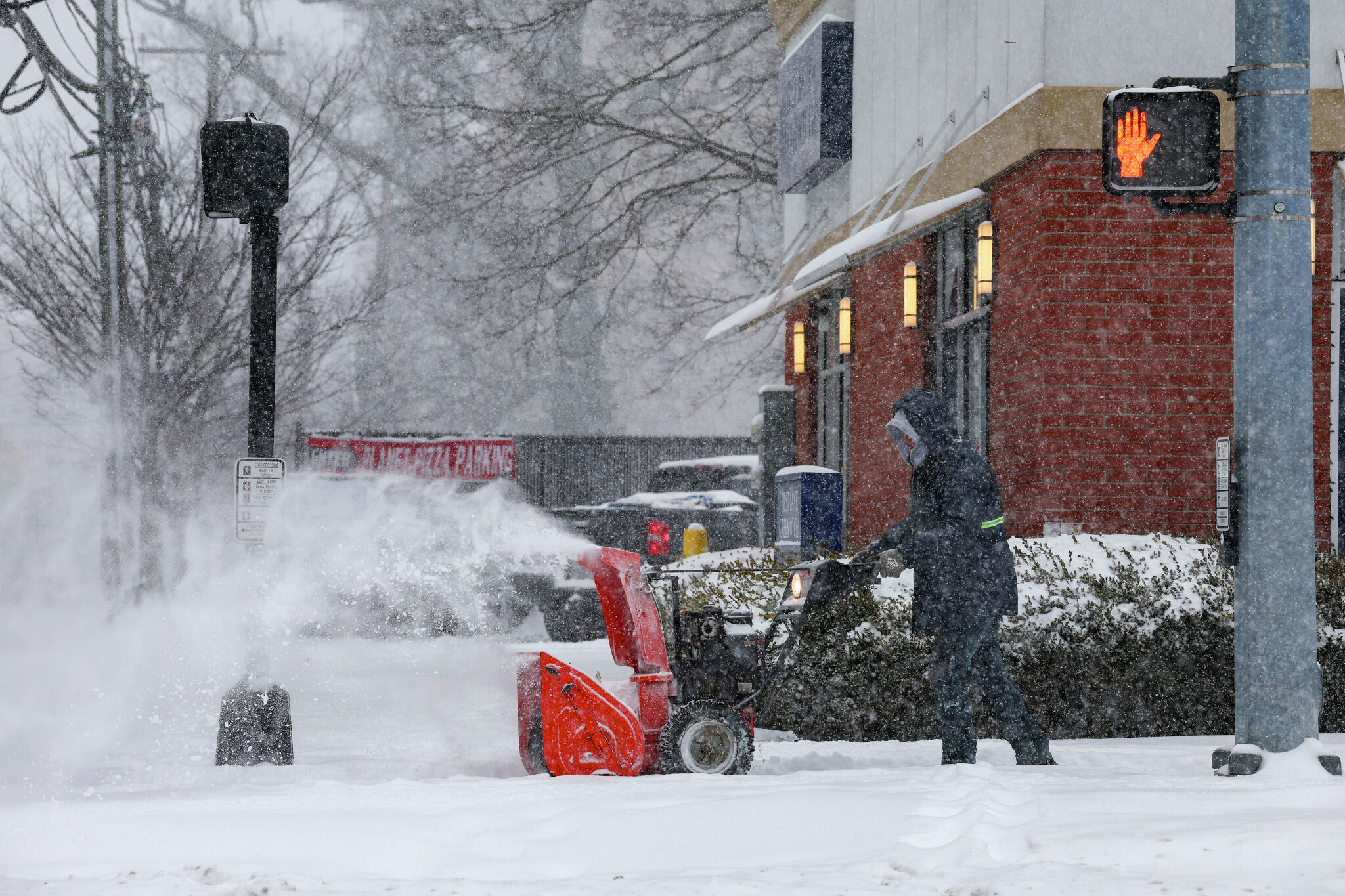 What is closed Monday in Connecticut following the snowstorm?