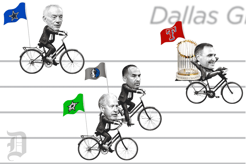Which Dallas sports team has the best GM? Cowboys, Rangers, Stars, Mavericks