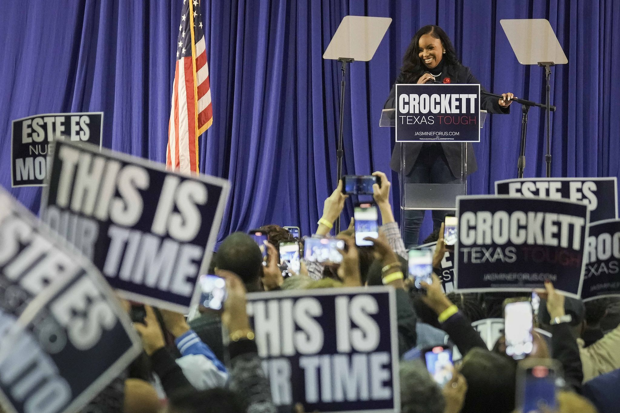 Texas Rep. Jasmine Crockett announces run for Senate