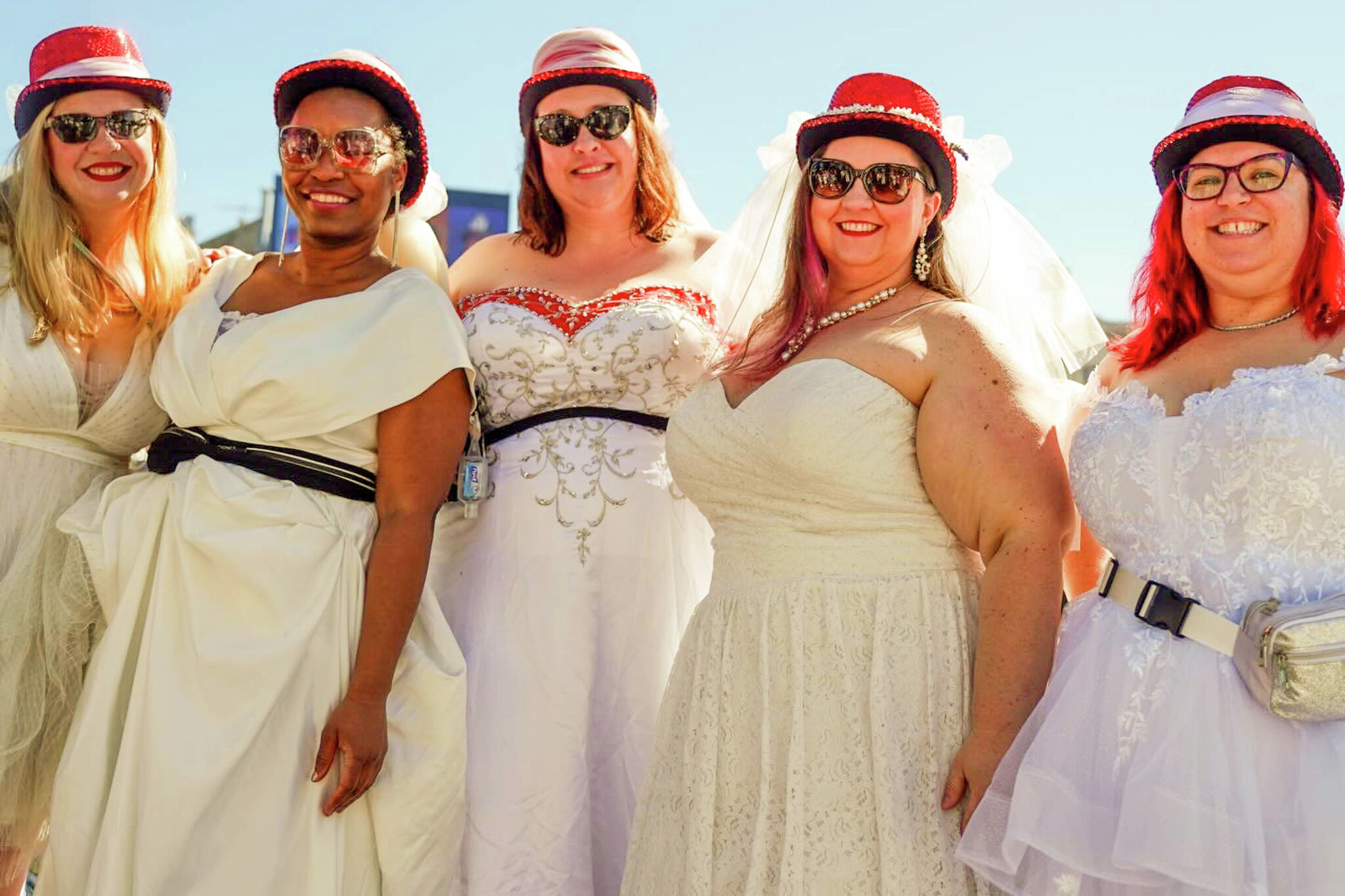 Brides of March filled San Francisco with wedding dresses Saturday