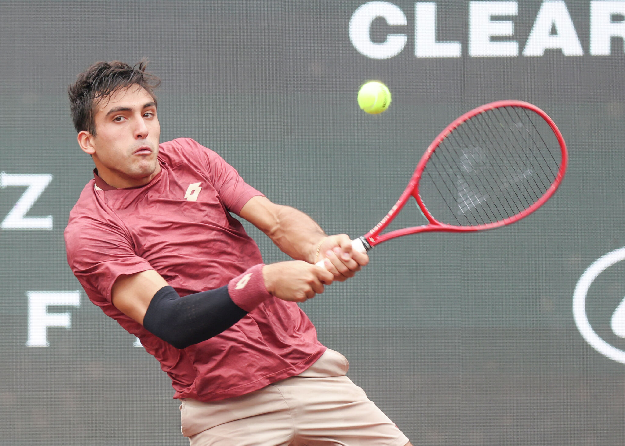 Roman Andres Burruchaga advances to U.S. Clay Court tennis final