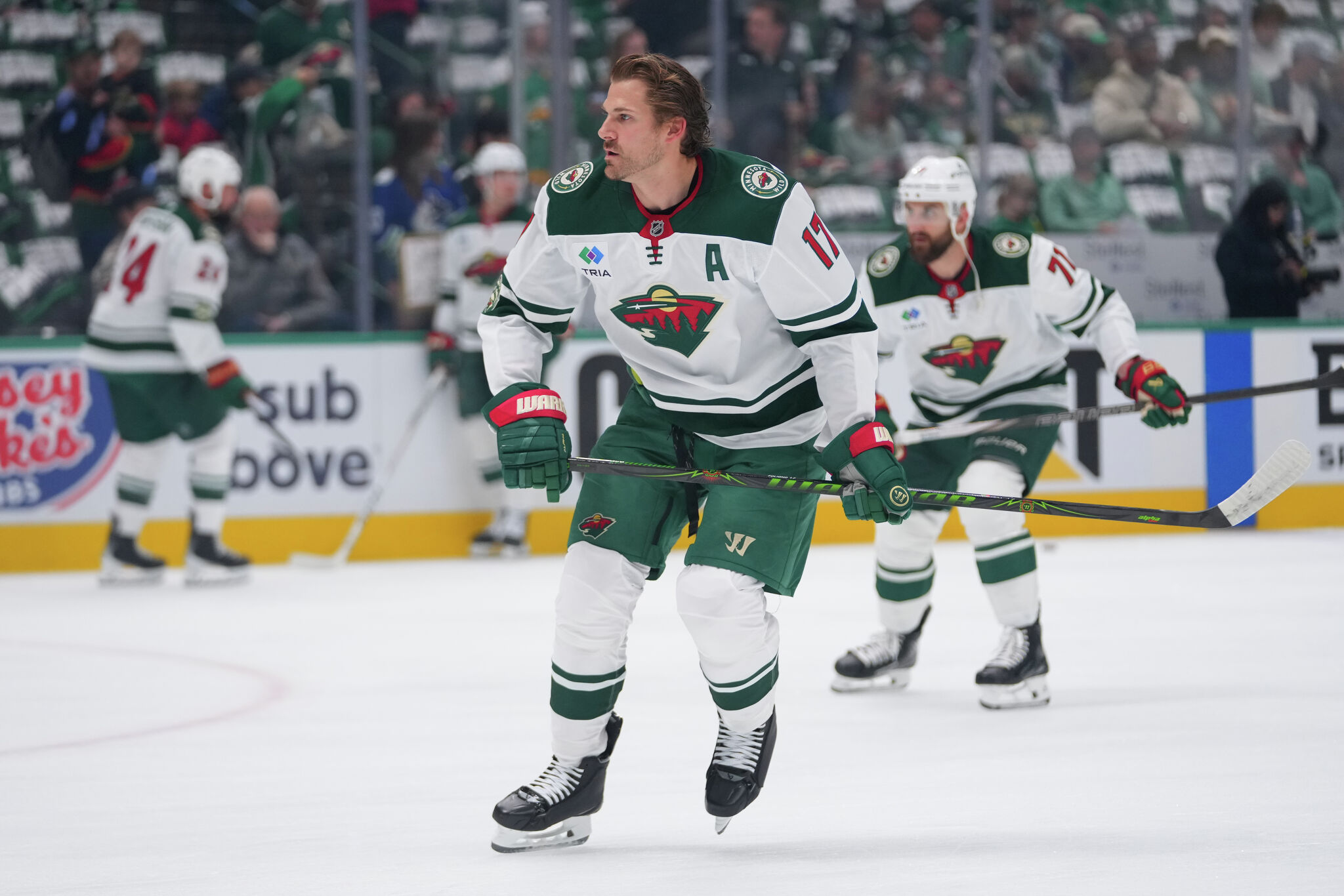 Wild forward Marcus Foligno: The Stars 'can't hang with us 5-on-5'