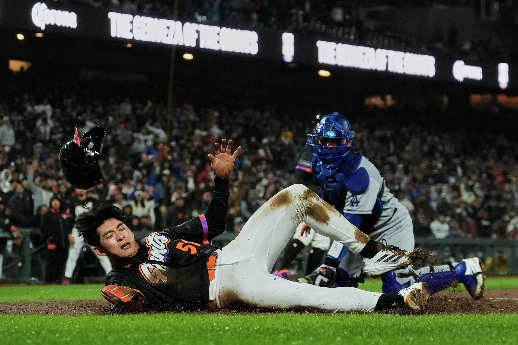 SF Giants broadcaster says he loved Dodgers player's viral NSFW moment