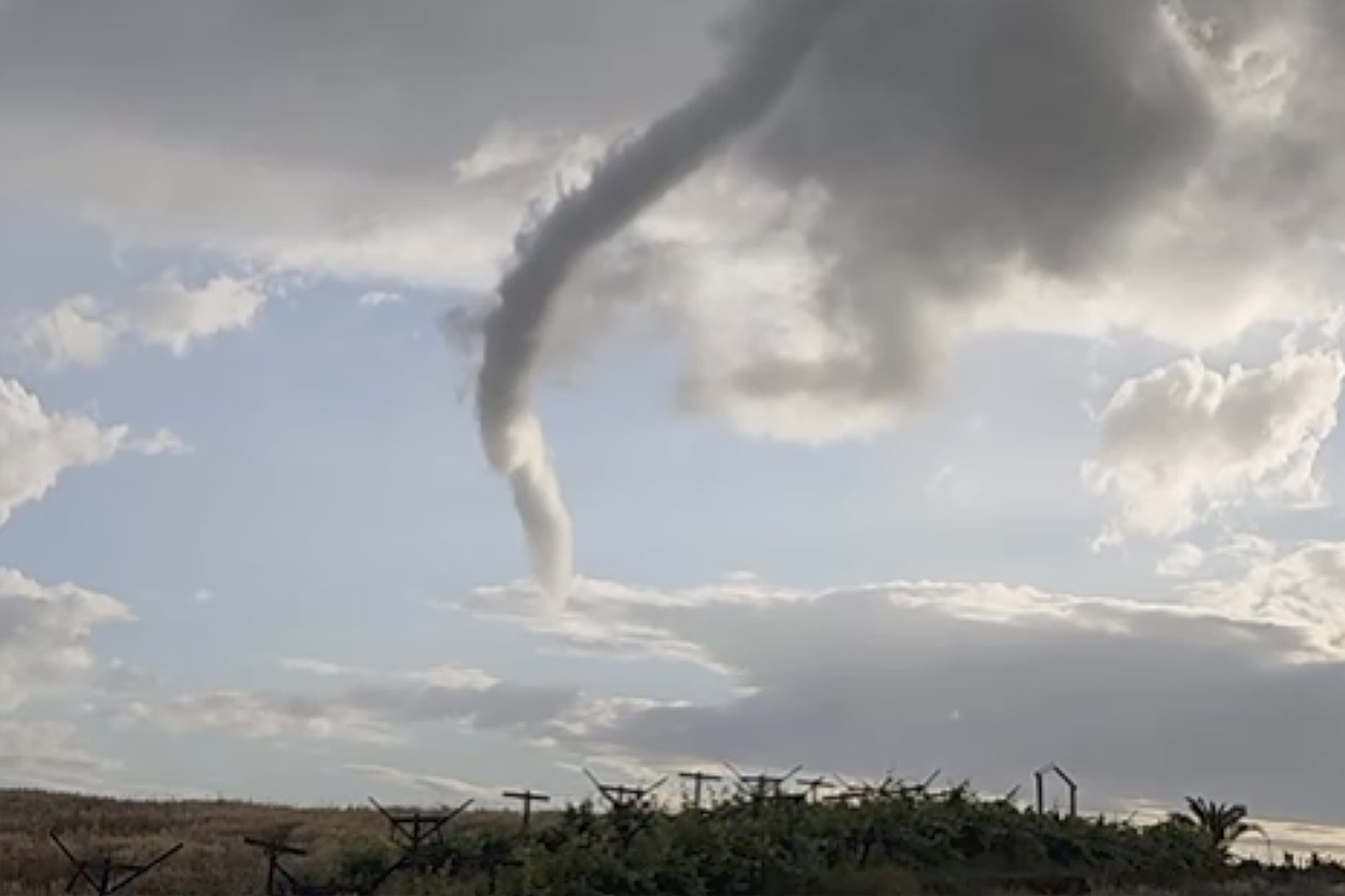 Rare tornado outbreak touches down in California