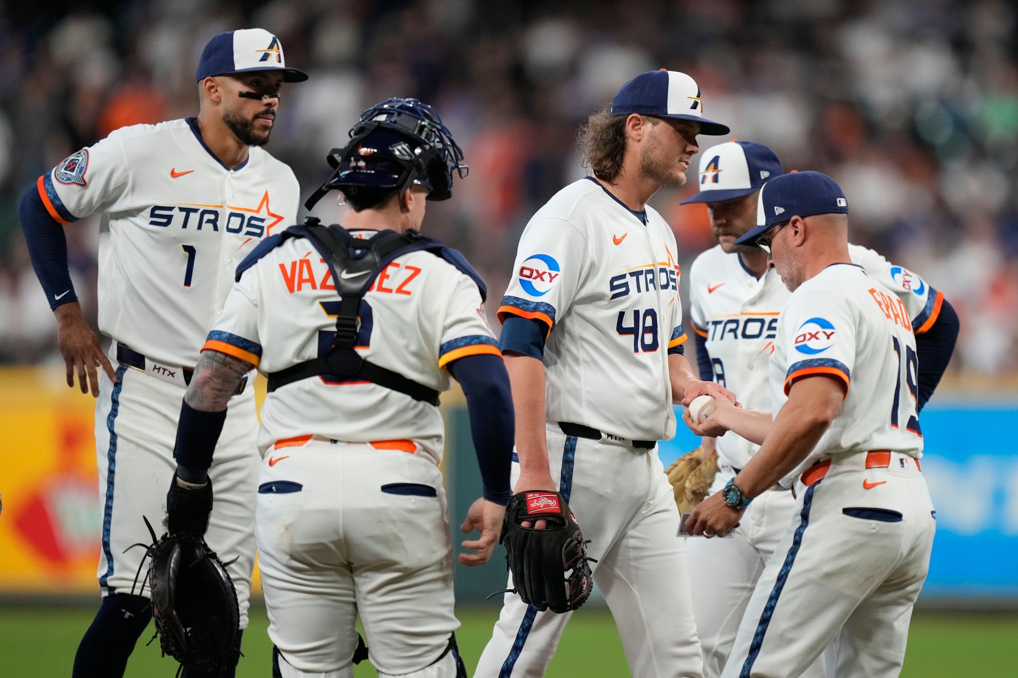 Houston Astros hit hard in series-opening loss to LA Dodgers