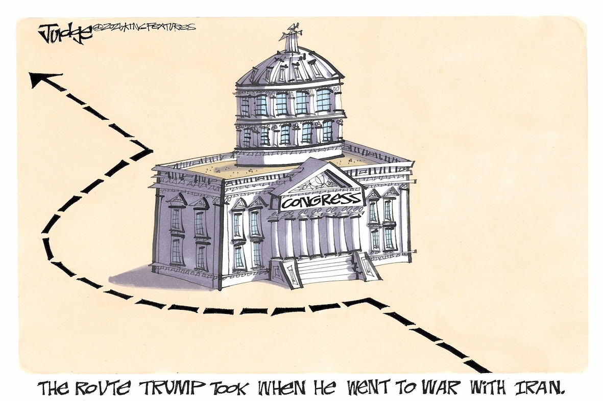 Editorial cartoon: Going around Congress