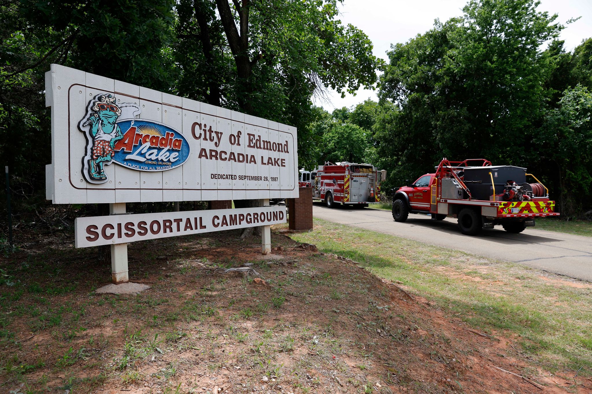 Police say 1 person has died after shooting at weekend lakeside party in Oklahoma