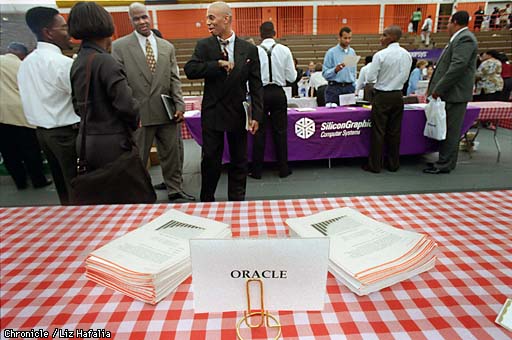 The Digital Divide / High-tech boom a bust for blacks, Latinos