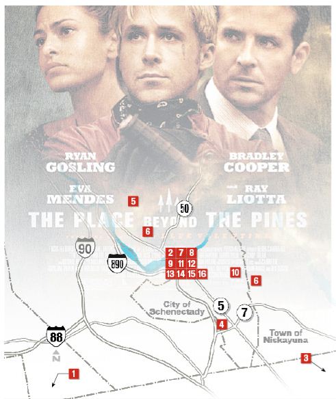 A guide to locations used in the filming of 'Place Beyond the Pines'