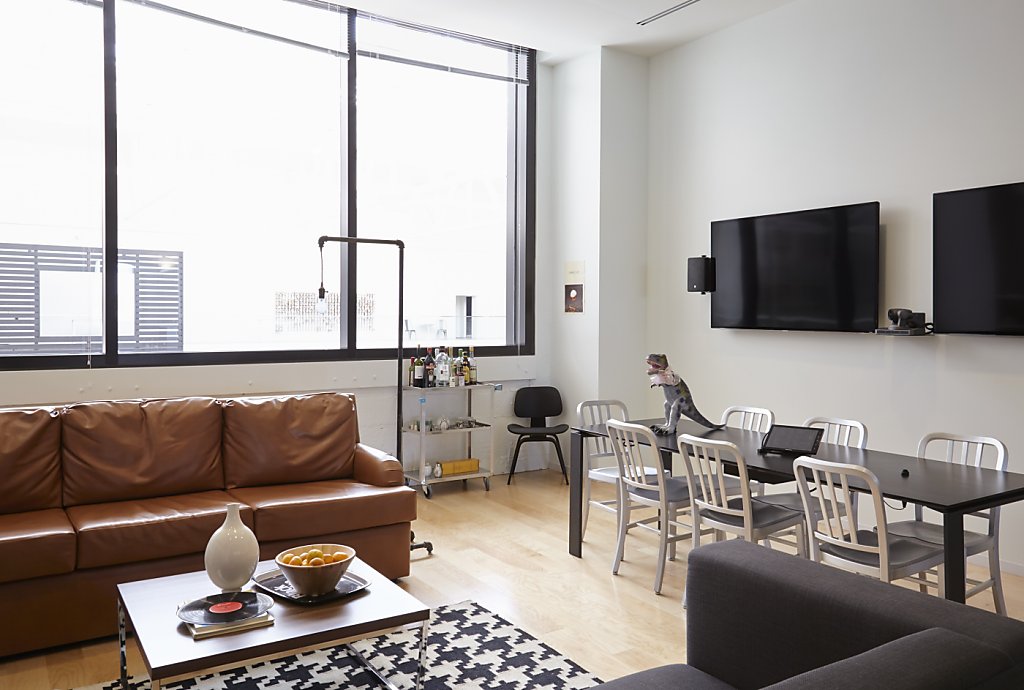 Airbnb offices replicate rental listings