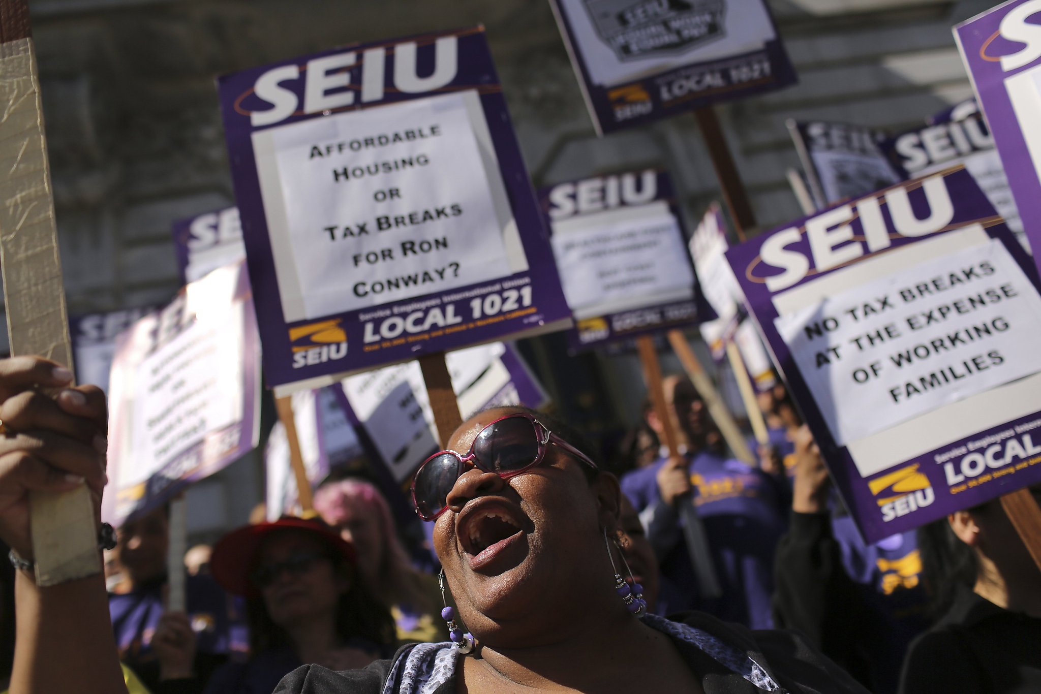 SEIU thinks big for S.F. city workers' next contract