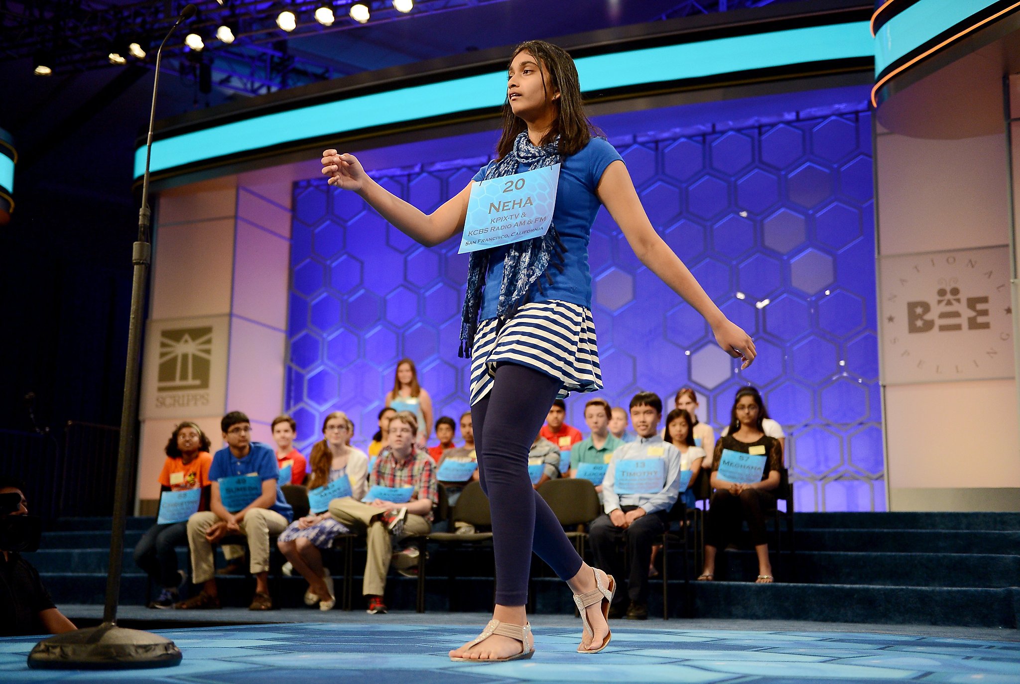 Cupertino girl tripped up in National Spelling Bee finals