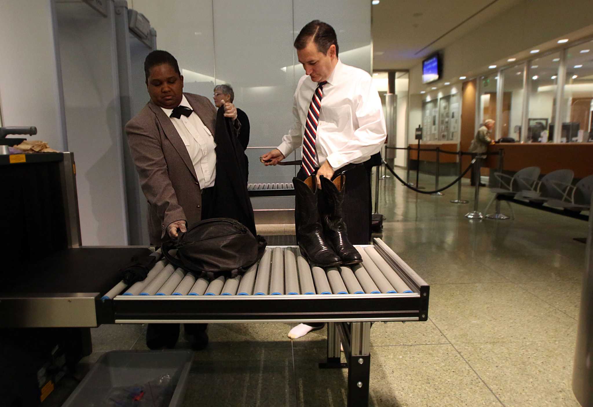Mr. Cruz comes to Houston -- for jury duty