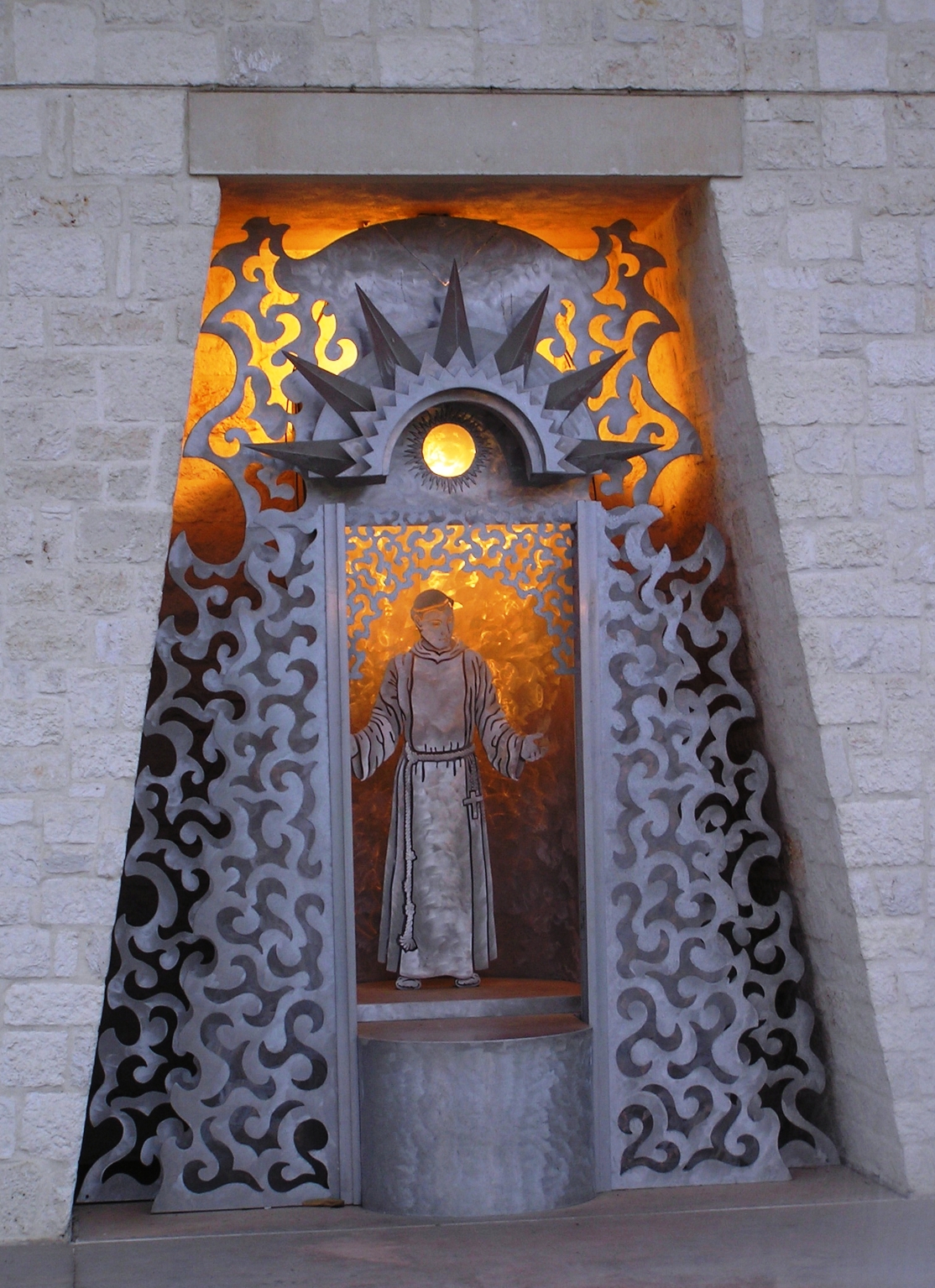 Patron saint statue was a gift from Portugal