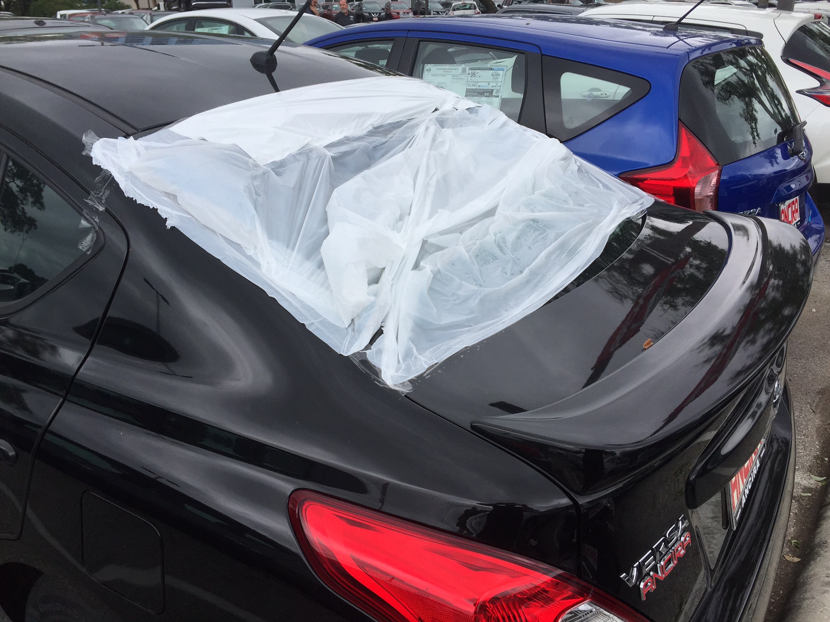 Hail 'annihilates' portions of inventory at San Antonio car dealerships for the second time in April