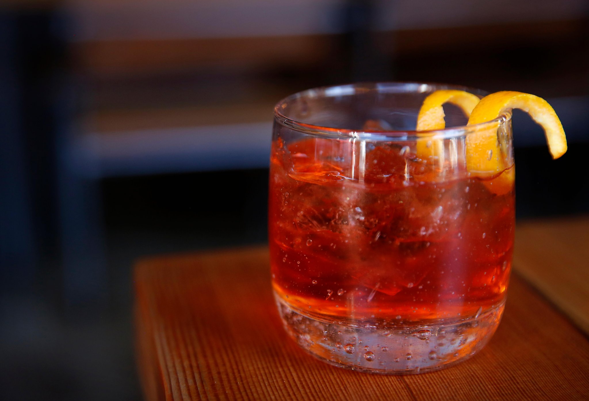 A local bar scene on the spritz