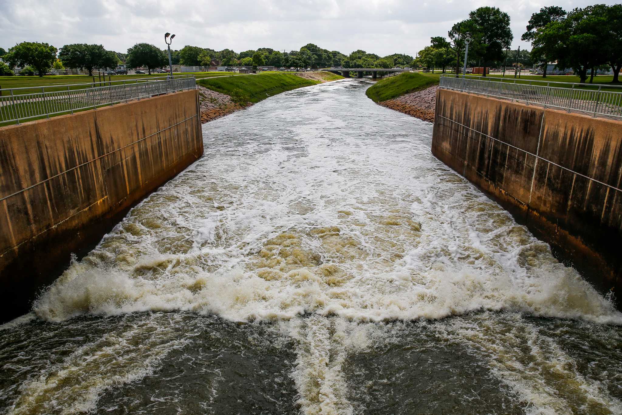 Houston dams are old, beat up and a vital line of defense