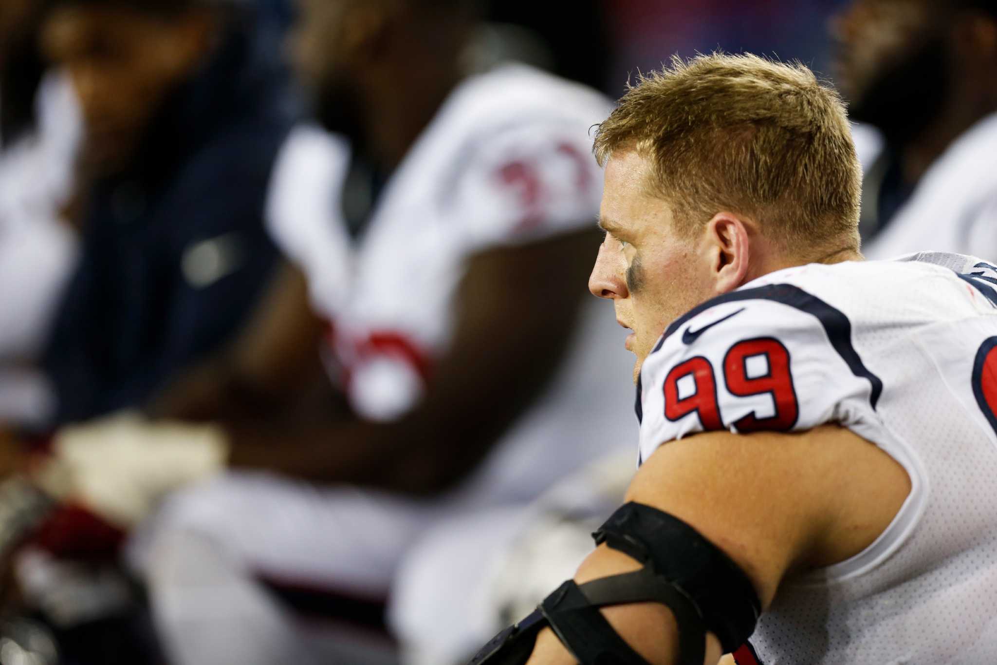 Texans' J.J. Watt: 'Am I done? Hell no'