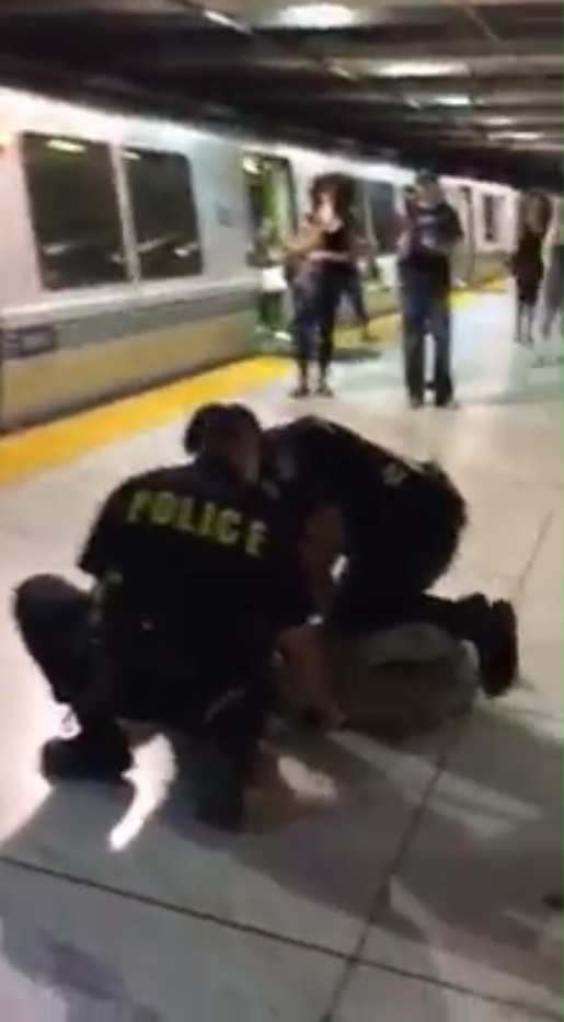 Man acquitted in scuffle with BART officers caught on film